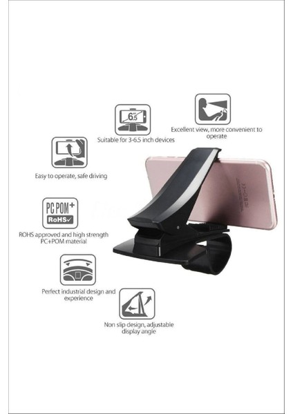 Tüm Araç Modelleri Ile Uyumlu Telefon Stand Tutucu Ayarlanabilir Başlık fiyatları