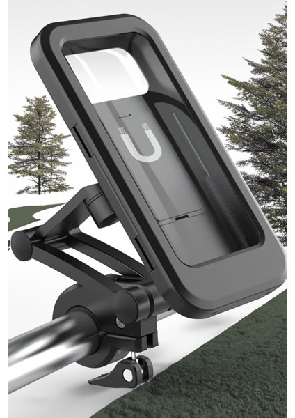 Kolay Kullanımlı Telefon Tutucu Su Geçirmez Dokunmatik Kullanılabilir Telefon Tutucu