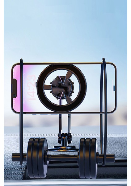 Sarsılmaz 360 Derece Telefon Tutucu - Masaüstü Için Paslanmaz Çelik Magsafe Destekli Tel Tutucu fiyatları