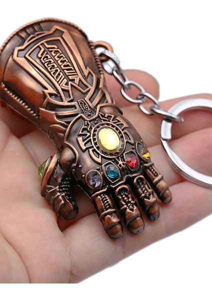 Anahtarlık Sonsuzluk Taşları Metal İşlemeli Anahtarlık 2 Adet Thanos Eldiveni Şeklinde fiyatları
