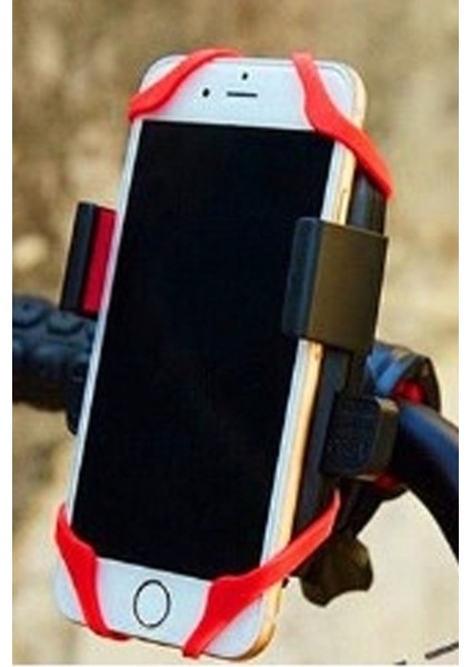 Lastik Destekli Standlı Bisiklet Telefon Tutucu Bisiklet Gidon Telefon Tutucu fiyatları