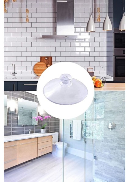 100'LÜ Paket Küçük Her Yere Sabitlenebilir ve Yapışabilir Küçük Vantuzlu Askı