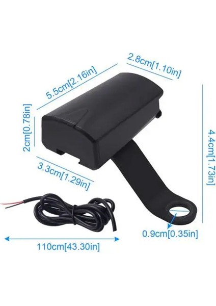 Telefon Şarj Için Motosiklet USB Giriş