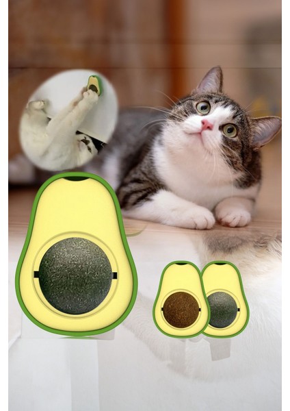 Kedi Yalama Topu Avakado Tasarımlı Nane Aromalı fiyatları