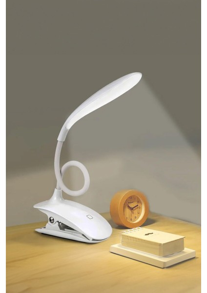 Çok Fonksiyonlu 360 Masa LED Işığı Gece Lambası Kitap Okuma