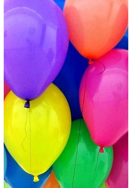 Doğum Günü Özel Günler Için Süsleme Balonları 100 Adet