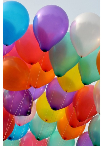 Doğum Günü Özel Günler Için Süsleme Balonları 100 Adet fırsatları