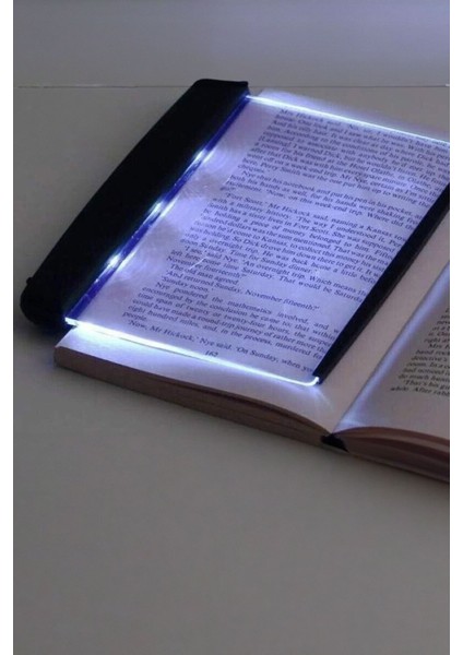 LED Kitap Arası Okuma Işığı Panel: Aydınlatıcı, Pratik, Kompakt, Kitap Lambası