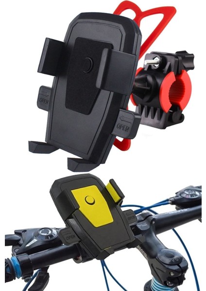 Scooter Bisikletler Için Gidona Bağlanan Telefon Tutucu Navigasyon Yardımcısı fırsatları