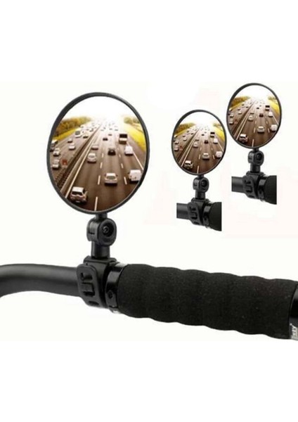 Bisikletler Scooterlar Için Dikiz Aynası Ayarlanabilir Dikiz Aynası fırsatları