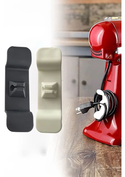 Kablolarınızı Düzenleyin 6 Adet Kablo Düzenleyici Duvara Sabitlenebilir modelleri