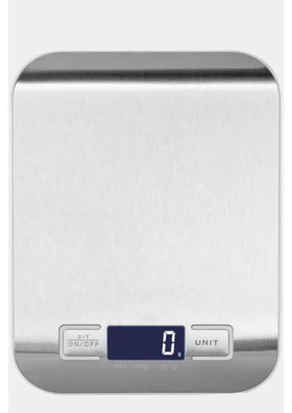 Dijital Mutfak Terazisi: 5 kg Kapasite, LCD Ekranlı, Hassas ve Pilli, Gri Renk modelleri
