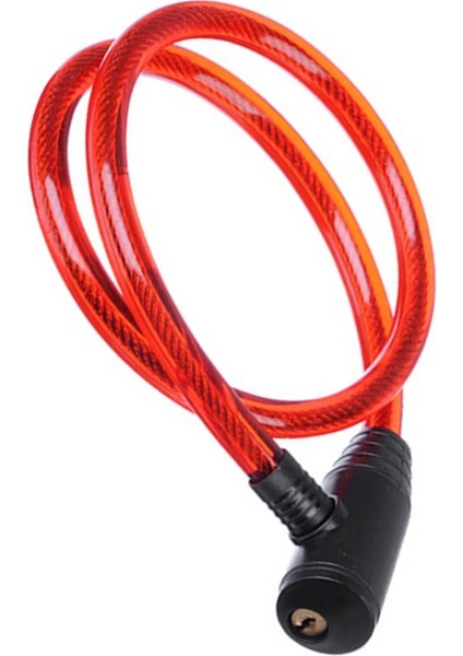 11X80 cm Çelik Tel Bisiklet Bebek Arabası Motor Scooter Kilidi Anahtarlı Kilit fiyatları