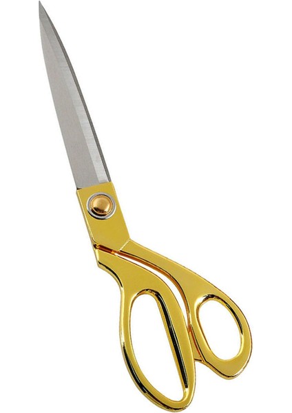 Profesyonel Kumaş ve Terzi Makası: Paslanmaz Çelik, 25 Cm, Gold Renk, Büyük Boy modelleri