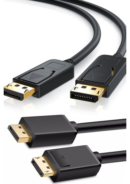 4K Displayport To HDMI Çevirici Kablo 1.8 Metre Yüksek Görüntü Kalitesi Display Kablo