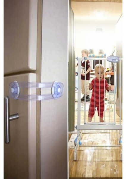 Çocuk Güvenliği Çekmece Kilidi 2 Adet Çocuklarınızın Güvenliği Için Yeni Tip Koruma Kilit