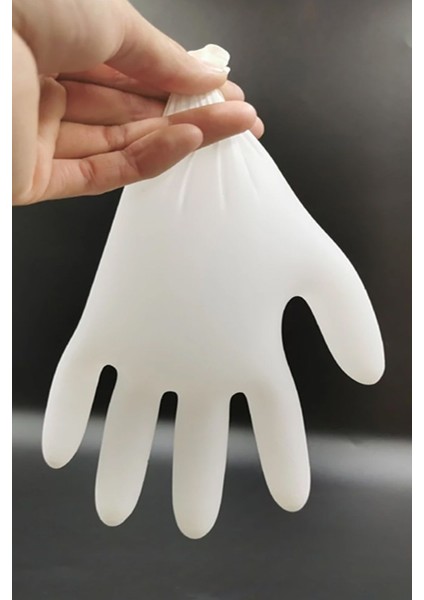 Beyaz Eldiven Pudralı Tıbbi Medikal Latex Eldiven Beyaz Eldiven 24 Adet indirimleri