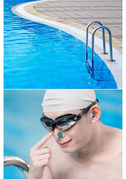 Basit Kullanışlı Deniz Havuz Için Kulak ve Burun Tıkacı