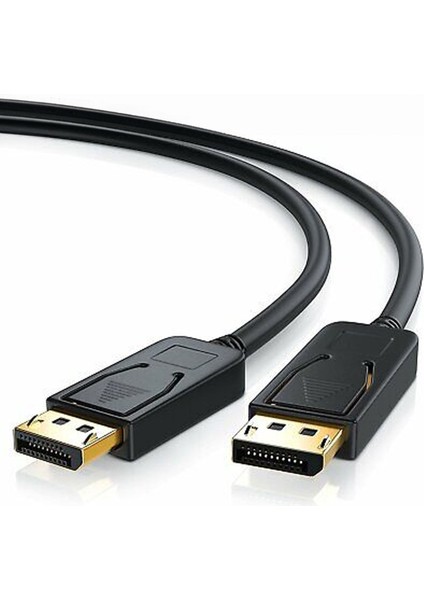 Displayport To Displayport Dp 1.2, 4K 30Hz, 1.8 Metre Görüntü Aktarım Kablosu