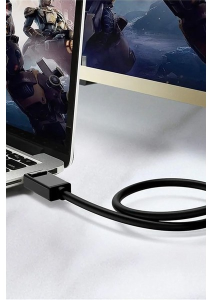 Displayport To Displayport Dp 1.2, 4K 30Hz, 1.8 Metre Görüntü Aktarım Kablosu
