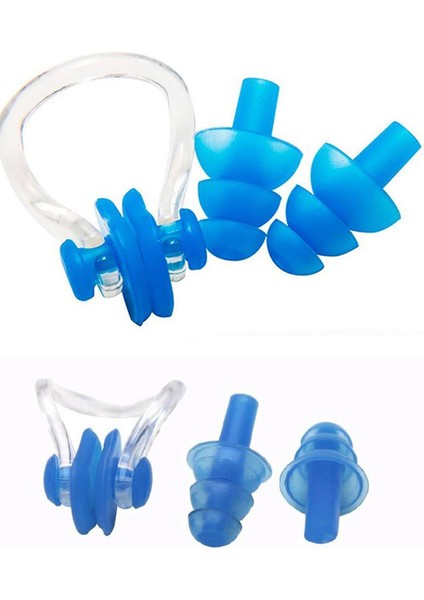 Havuz Deniz Için Burun Tıkacı Kulak Tıkacı Set Profesyonel Tıkaç modelleri