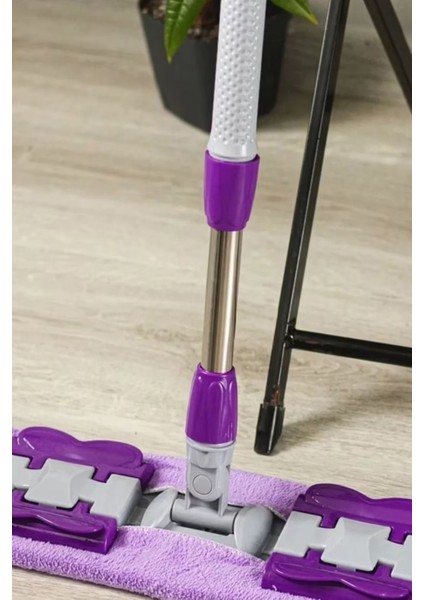 Sihirli Mop Yedek Bez Hediyeli, Yer Mopu, Fayans ve Duvar Yüzey Temizlik, Mikrofiber Paspas