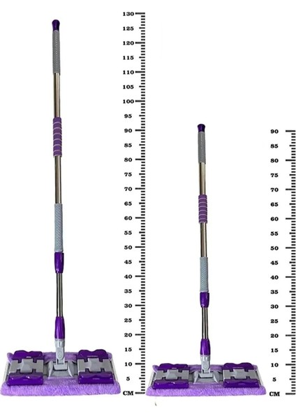 Sihirli Mop Yedek Bez Hediyeli, Yer Mopu, Fayans ve Duvar Yüzey Temizlik, Mikrofiber Paspas