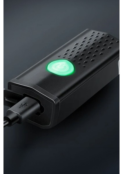 USB Aydınlatıcı Şarjlı Bisikletler Scooterlar Için Ön Işık Far Lamba