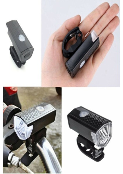 USB Aydınlatıcı Şarjlı Bisikletler Scooterlar Için Ön Işık Far Lamba fırsatları