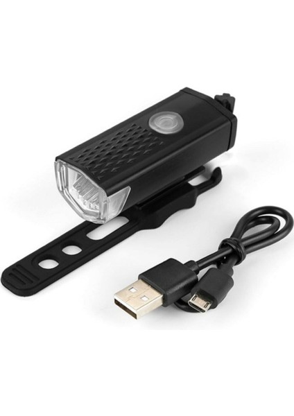 USB Aydınlatıcı Şarjlı Bisikletler Scooterlar Için Ön Işık Far Lamba indirimleri