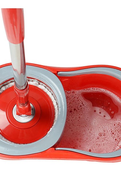 360 Derece Döner Başlıklı Pratik Temizlik Kova Mop, 13 Litre Kapasiteli Paspas Seti fırsatları