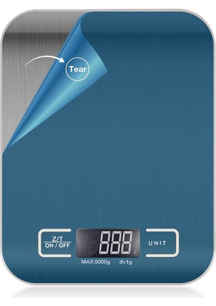 Gri Portatif Mutfak Tartısı: Dijital Hassas Terazi - 5 kg Kapasite, 1 gr Hassasiyet indirimleri