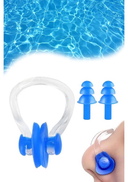 Kolay Kullanım Steril Havuz Için Kulak ve Burun Tıkacı Hijyenik