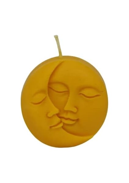 Menashop Güneş&ay Sarı Mum