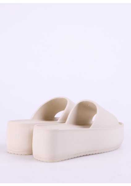 Bej Kadın Plaj Terliği Harper modelleri