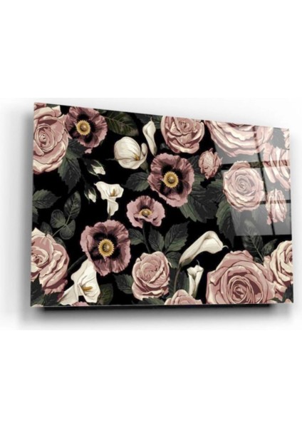 - Gül Desen Cam Tablo fiyatları