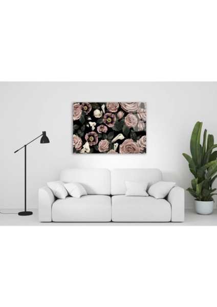 - Gül Desen Cam Tablo modelleri