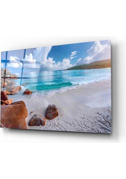 - Deniz Manzarası Cam Tablo fiyatları