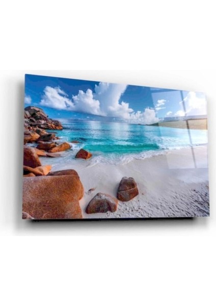 - Deniz Manzarası Cam Tablo modelleri