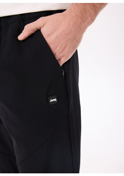 Lastikli Bel Lastikli Paça Relaxed Siyah Erkek Pantolon J5SM-PNT7202 fırsatları