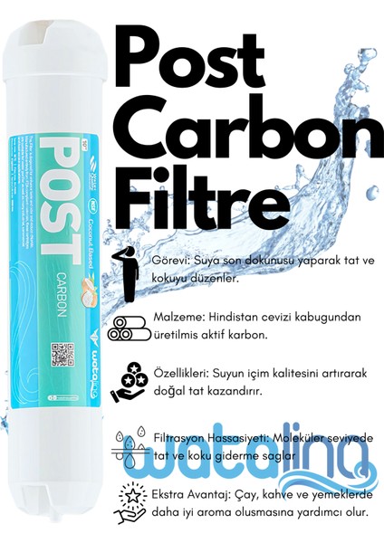 Kapalı Kasa Inline 5'li Full Filtre Seti