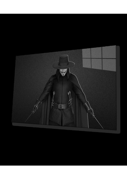 - Siyah Beyaz Insan Fotoğrafları Joker Cam Tablo Joker