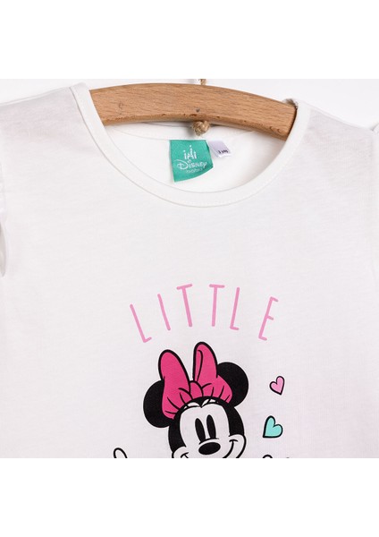 Minnie Mouse Kız Tshirt-Şort Kız Bebek