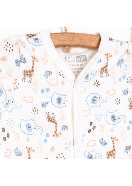 Yenidoğan Hayvanlar Baskılı Erkek Tulum-Şapka Erkek Bebek modelleri