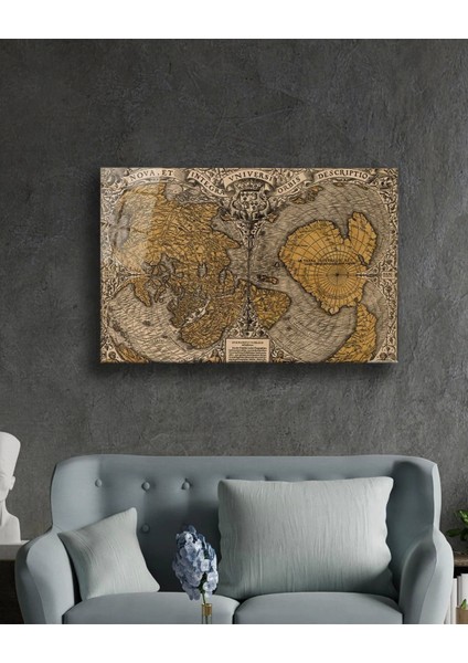 - Eski Dünya Haritası Cam Tablo fiyatları