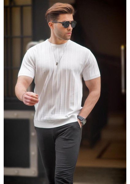 Erkek Beyaz Tişört 5684 fiyatları