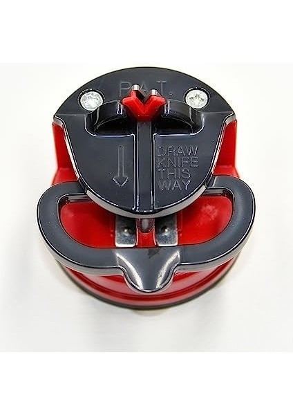 Powergrip'li Bıçak Bileyici - Vantuzlu Vakumlu, Serbest Ellerle Kullanılabilen Tungsten Carbide Bıçak Bileme Aleti