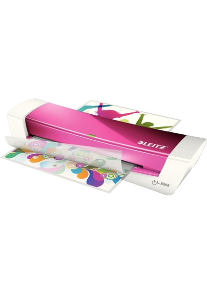 Ilam Home Office Laminasyon Makinesi, A4, Metalik Pembe, 73680023