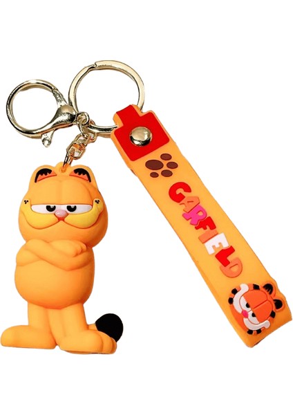 Karikatür Anime Garfield Anahtarlık Güzel Sırt Çantası Kolye Yaratıcı Kolokasyon Erkek Kızlar Için Tatil Hediyelerirenk:2 (Yurt Dışından)