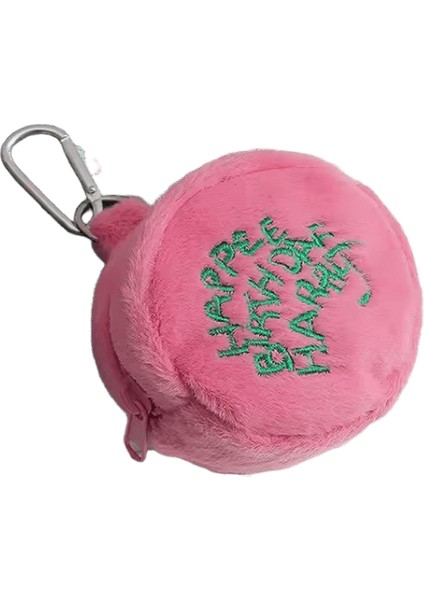 Pembe Mini Sikke Çömlekçiler Çanta Kulaklık Kordon Saklama Çantası Kawaii Spot Sevimli Peluş Harries Taşınabilir Çanta Sikke Kılıfı Kek Çantasırenk:s (Yurt Dışından)